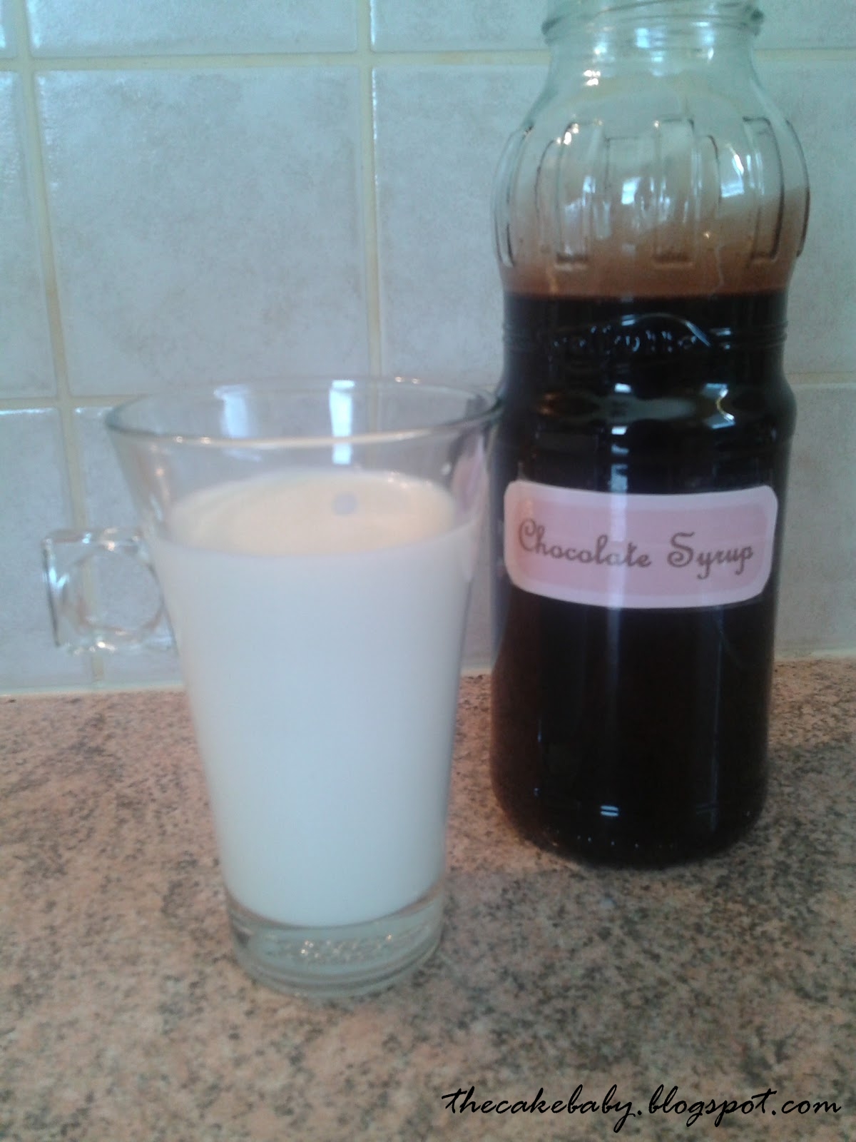 The Cake Baby Homemade Chocolate Milk Chocolate Syrup