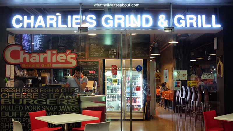 Charlie's Grind & Grill San Juan Metro Manila Burger, Facade Review