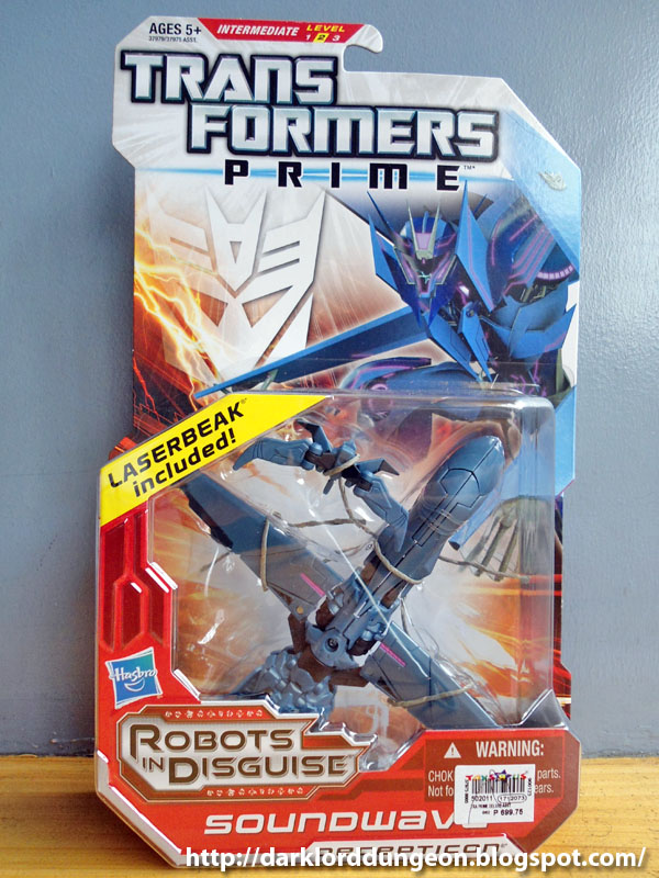 Transformers Prime: Soundwave • Toys Review • Bilibala Hobbies