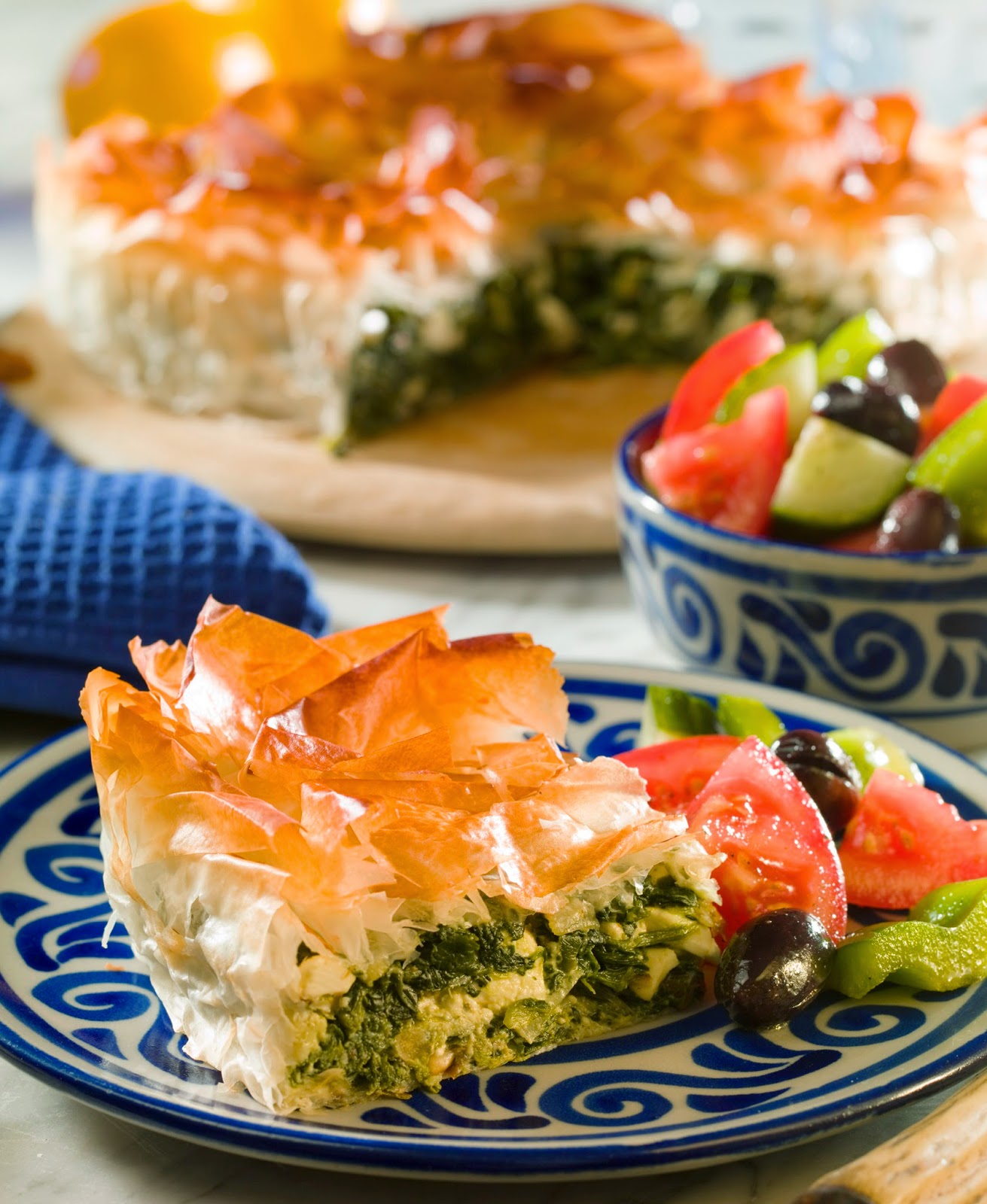 Simon Holst Everyday Easy Cooking: Spinach and Feta Pie