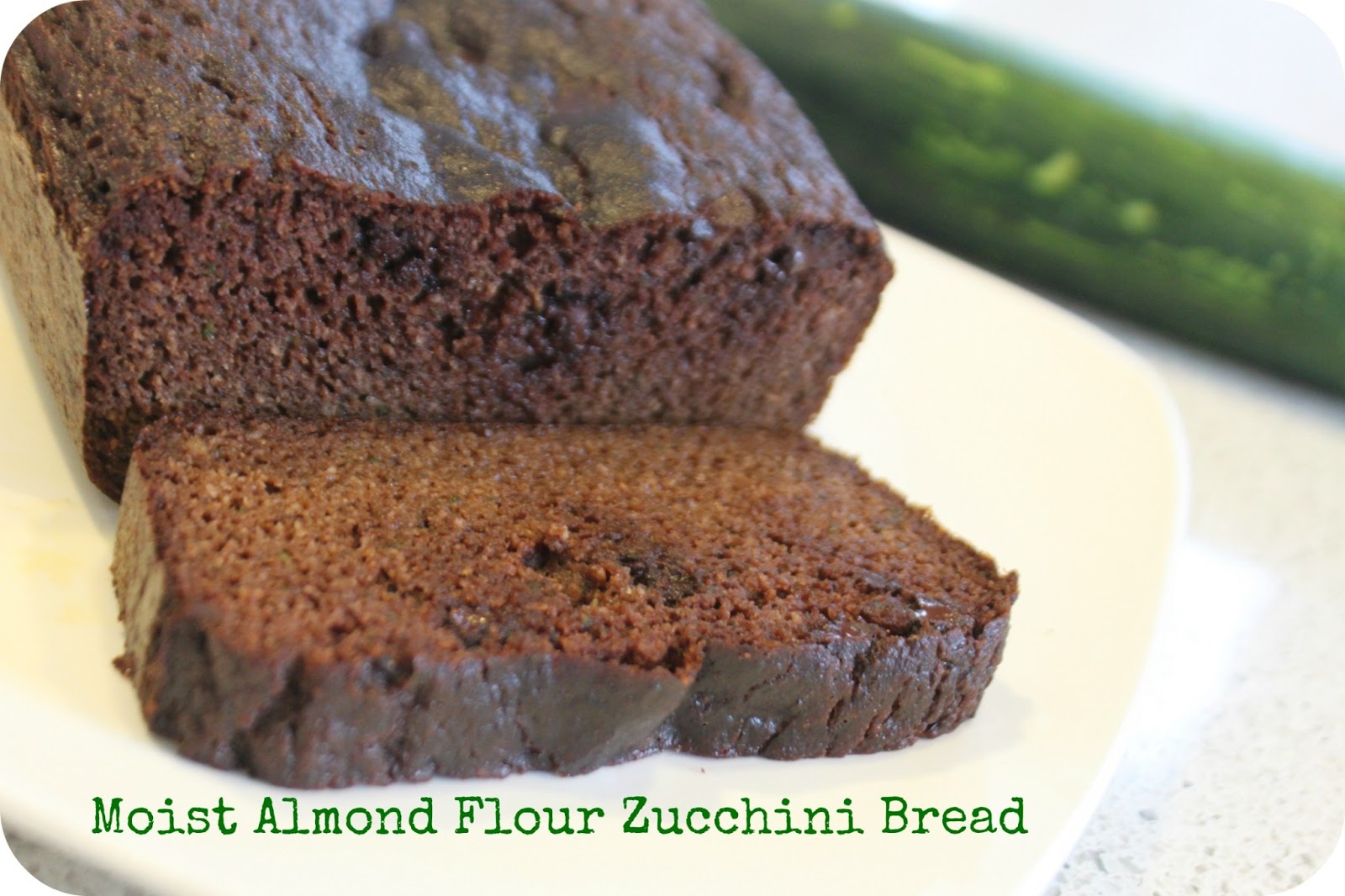 MamaEatsClean: Paleo Dark Chocolate Zucchini Bread made with Almond Flour