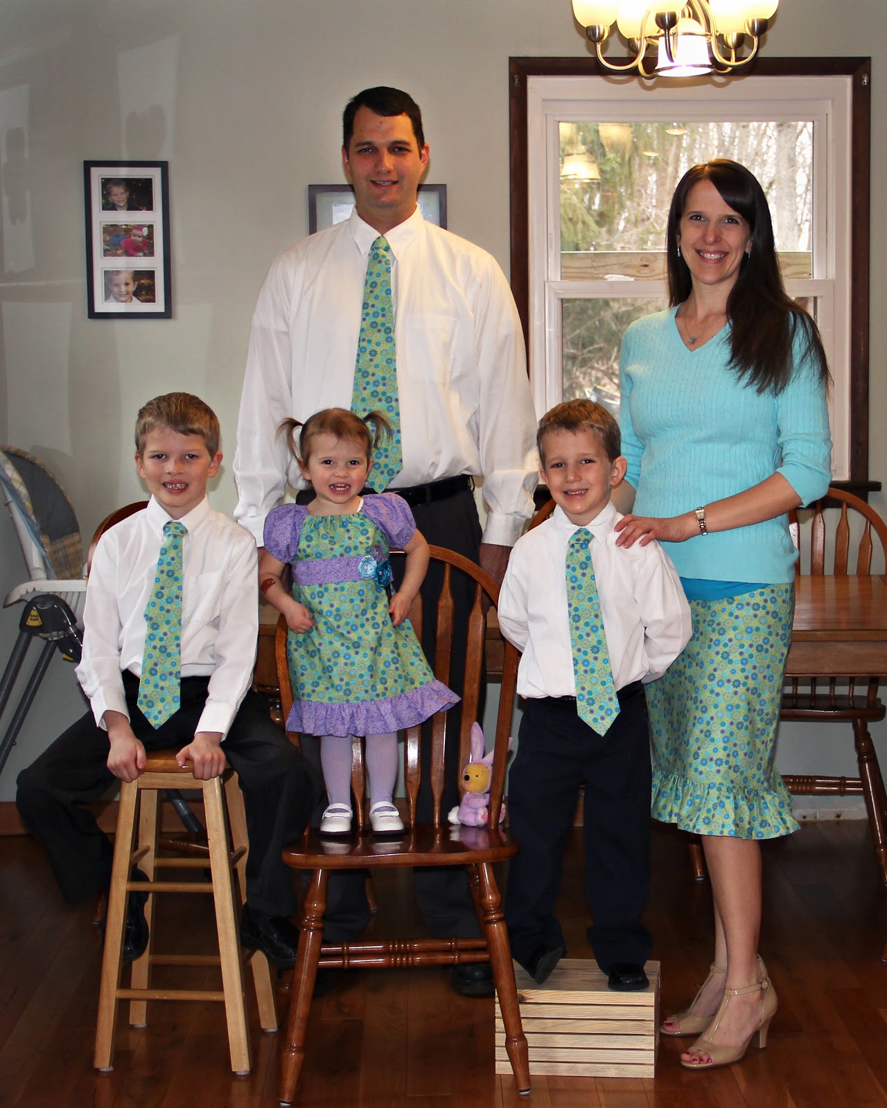 coordinating easter outfits