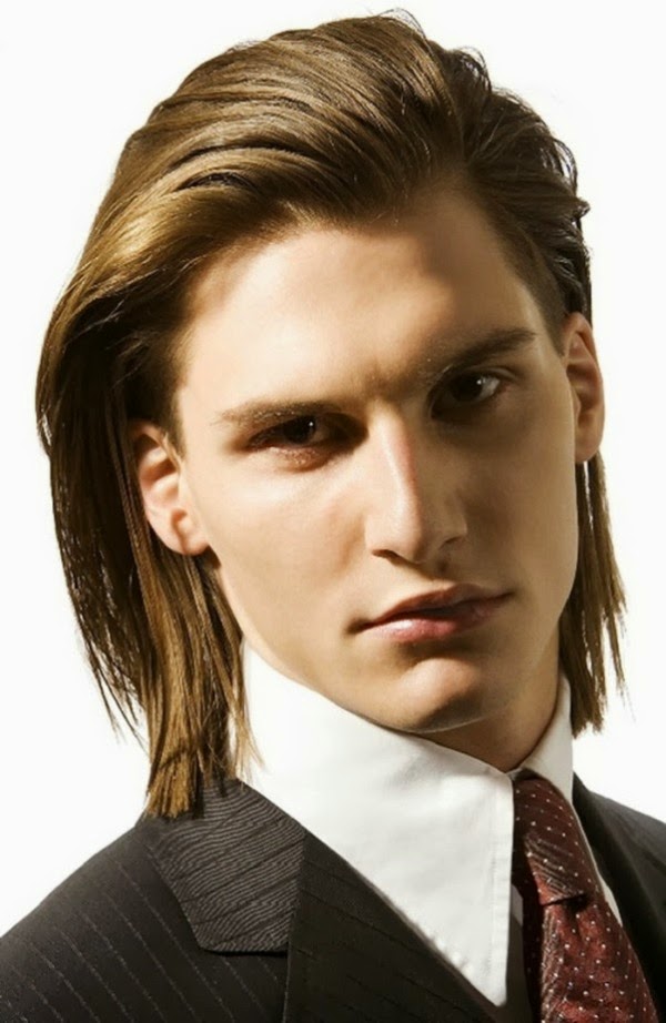 31 Long hair cutting style male Shoulder Length