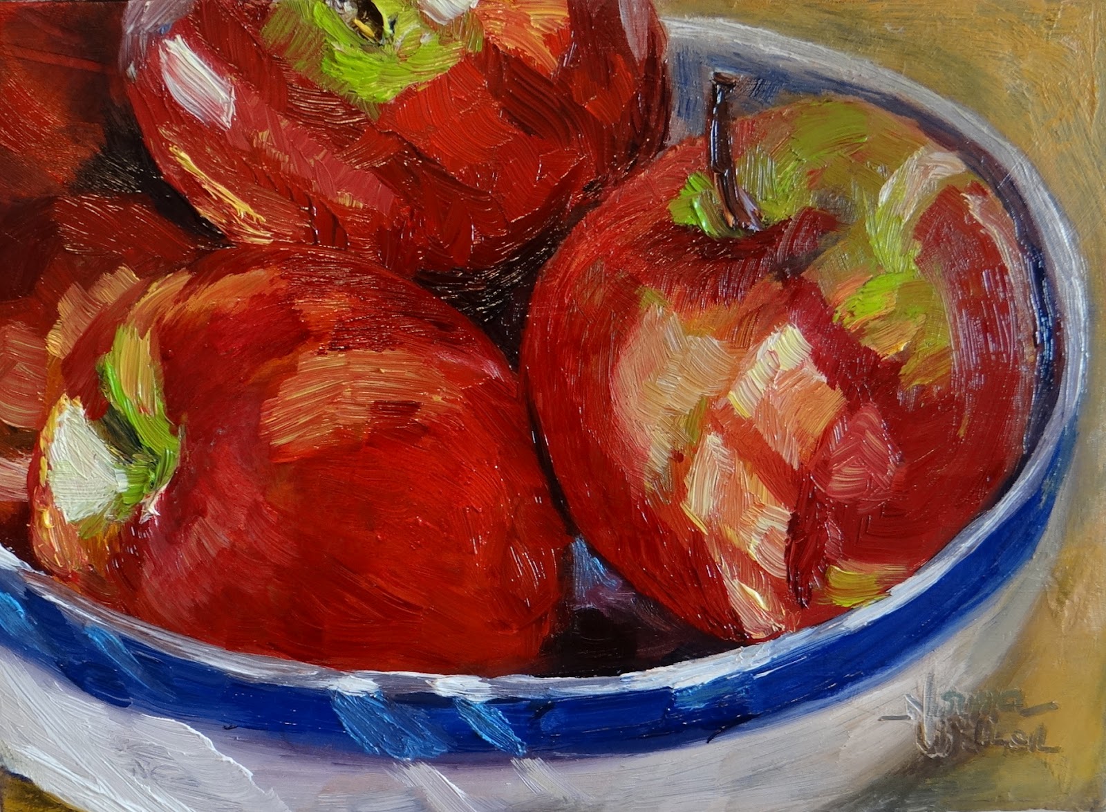 fruit paintings for dining room