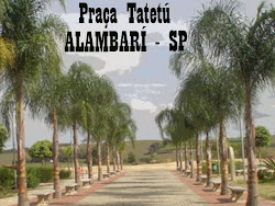 PRAÇA NO TATETÚ - ALAMBARI SP