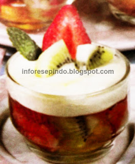 Puding Mascarpone Strawberry Cara Membuat Pruit Puding Mascarpone Cream Strowbery
