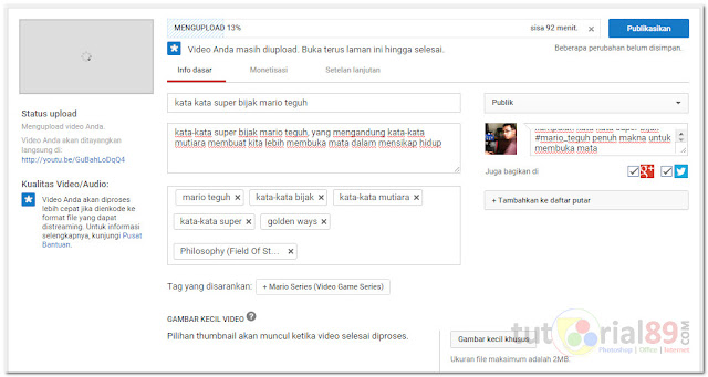 Cara membuat video youtube dari slide powerPoint Cara membuat video youtube dari slide powerPoint