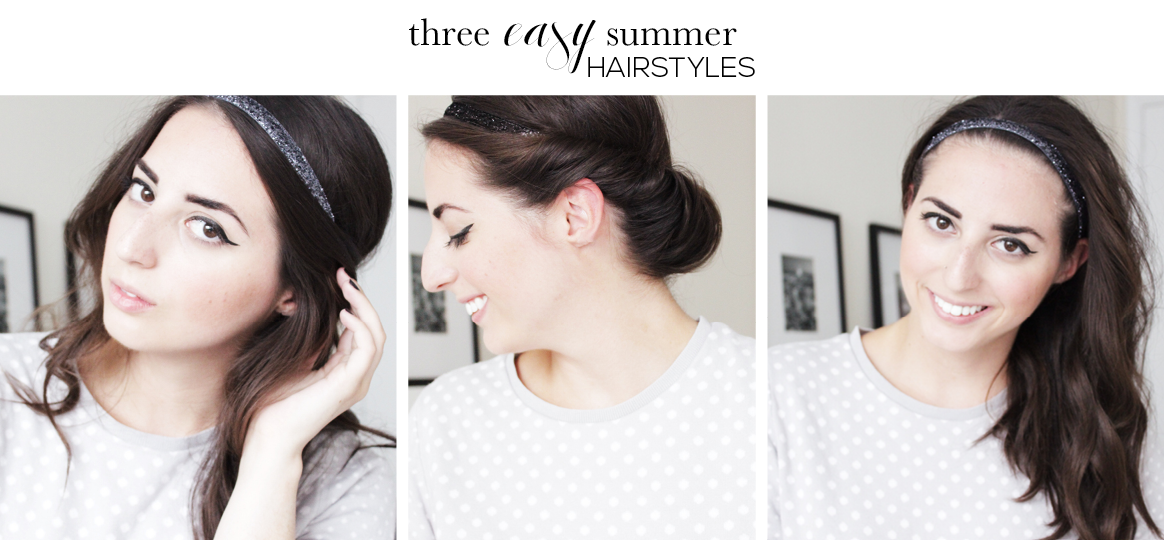 Easy Hairstyles Using Headbands | that s just fabulous Easy Hairstyles Using Headbands | that s just fabulous