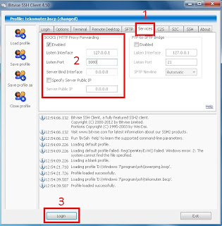 Cara menggunakan Bitvise SSH Client ( ESTEH)