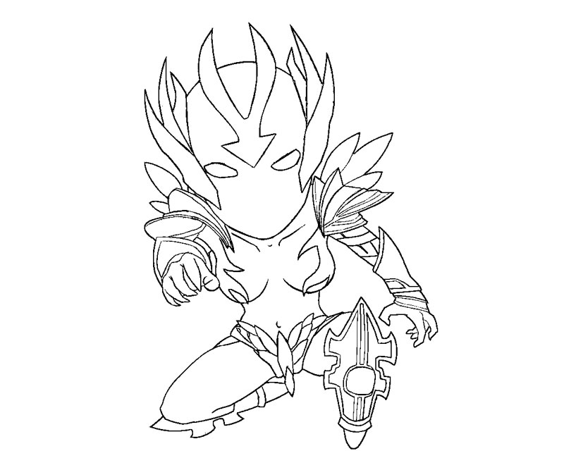 Battle Axe Coloring Pages