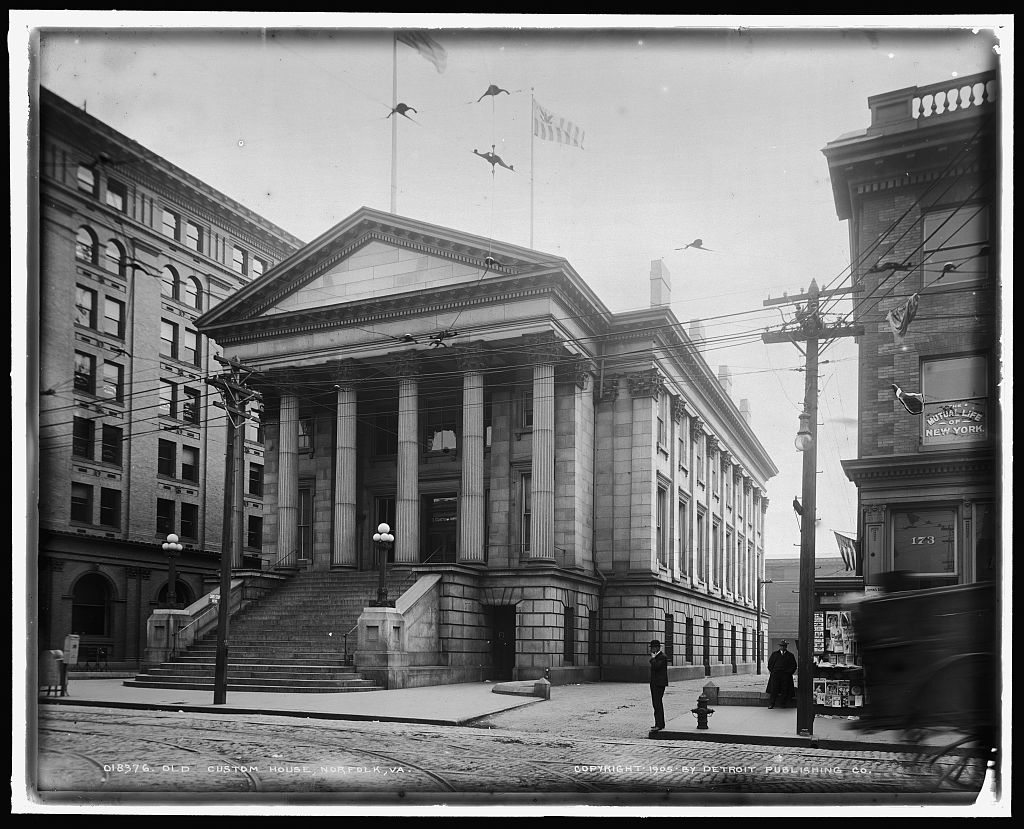 Urban Scale Richmond The Custom House Richmond's First Federal Building