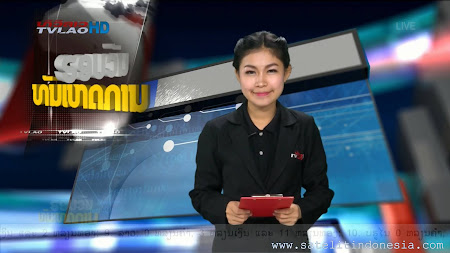frekuensi channel tv lao dari Laos