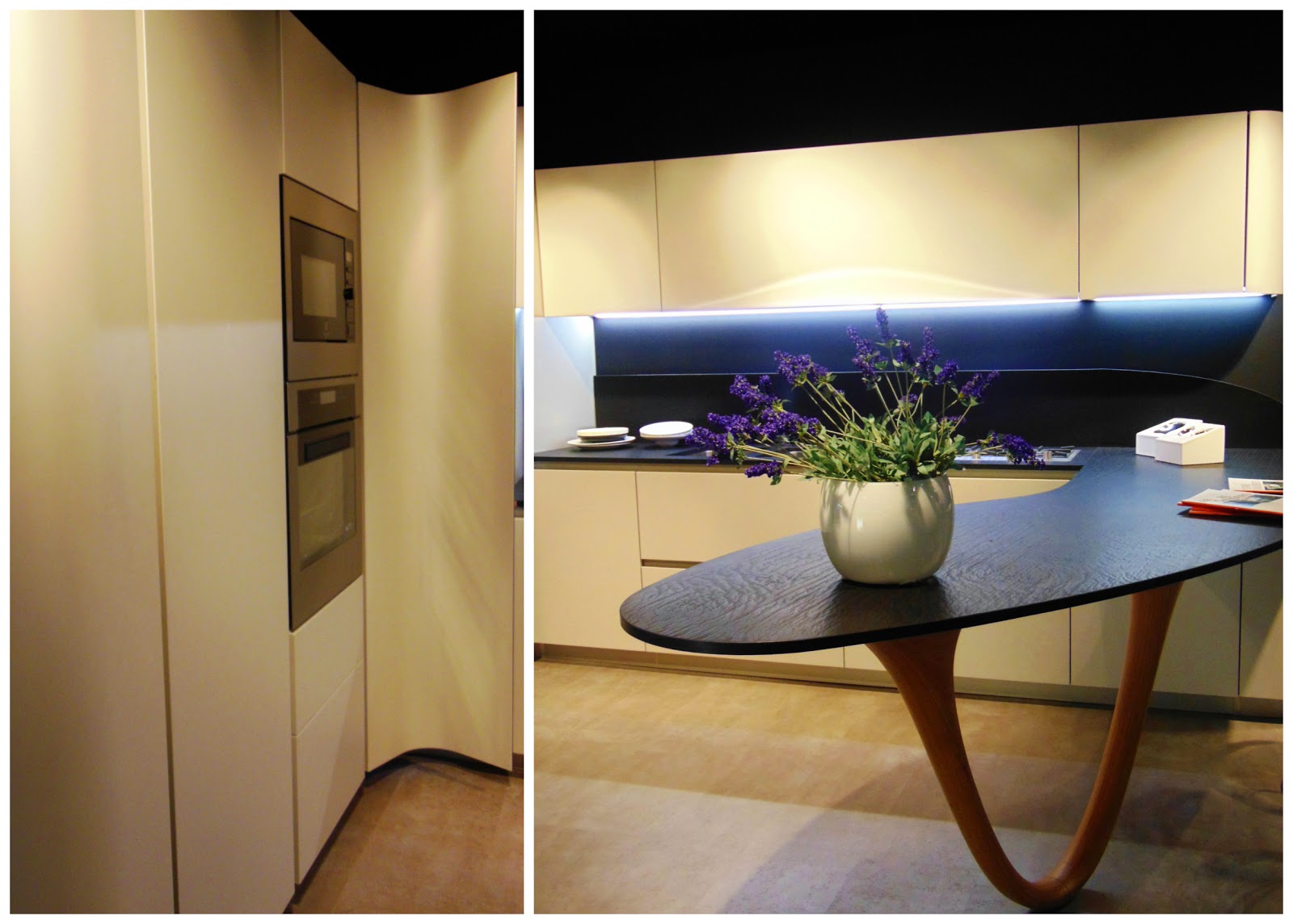 All colors of design: expocasa torino 2015 #1 Cucina curva