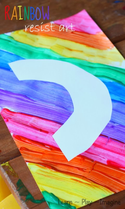 Rainbow Resist Art Learn Play Imagine