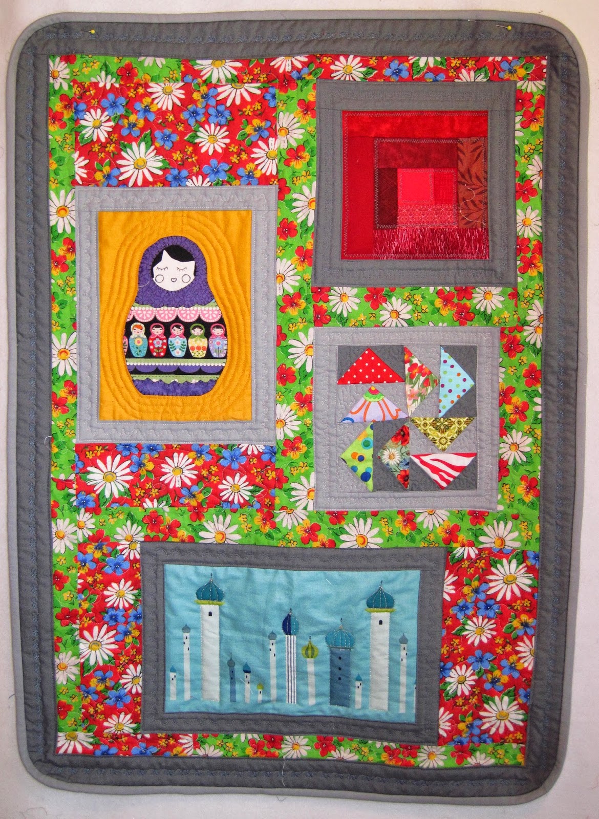 Quilts, Life and Balance My Quilt for Russia
