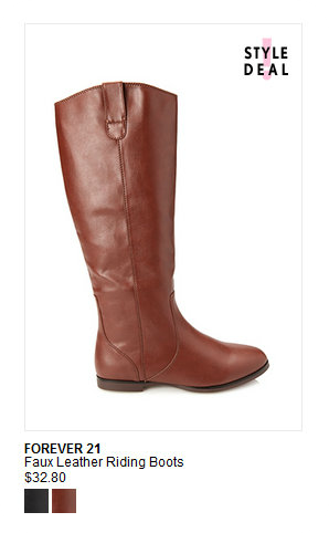 forever 21 riding boots