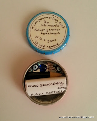 Mikro Kutu - Micro Geocache mikro geocache kutusu - Micro Geocache