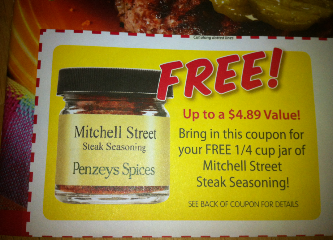 Penzeys coupon code