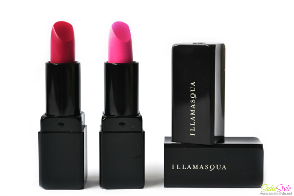 Illamasqua Lipsticks Glissade and Luster by Glamour Collection