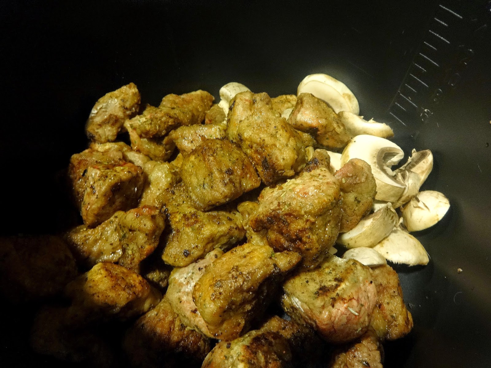 Hold the onion Pressure cooker beef stroganoff