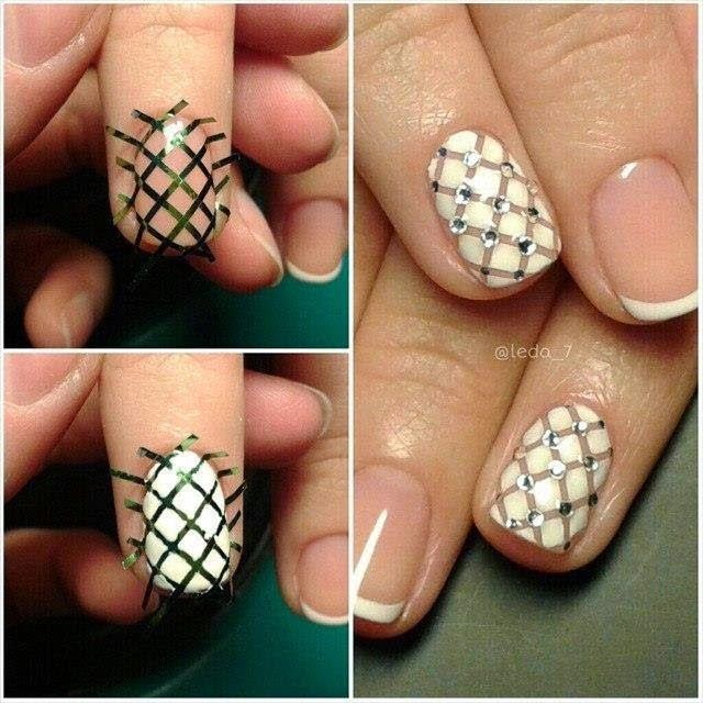 Diamond Nail Art Tutorial ~ Entertainment News, Photos & Videos