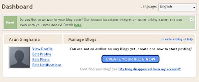 How To Create A Blog On Blogger