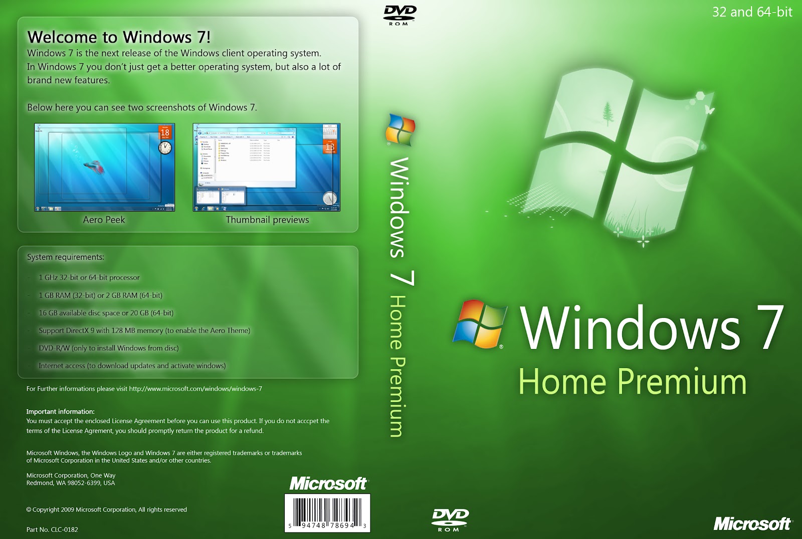 Windows 7 Serial Key Home Premium 64