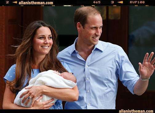 Royal Baby named George Alexander Louis