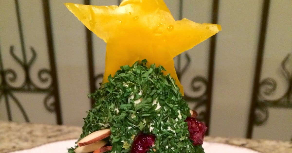 Kitty's Kozy Kitchen Christmas Tree Cheese Ball