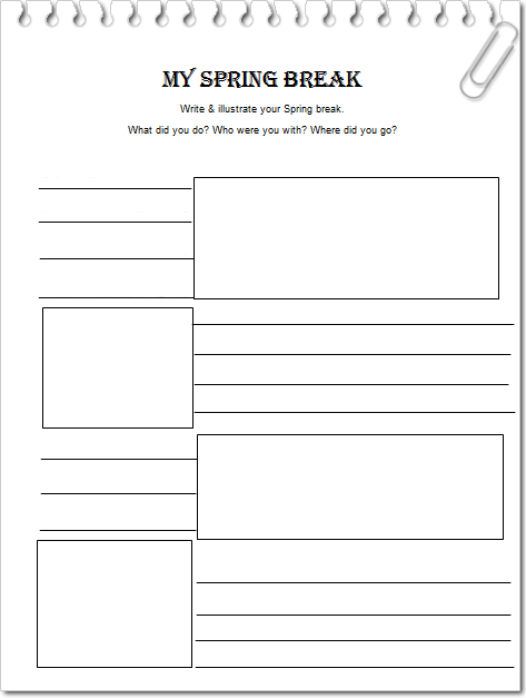 Spring journal prompts for adults image