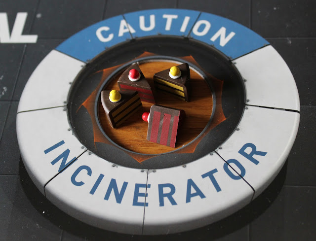 Portal board game - Cake Incinerator
