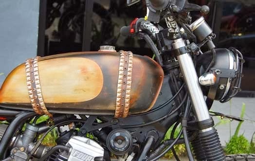 Tahap awal pengerjaan Modifikasi Yamaha Scorpio ini adalah pada bagian title=