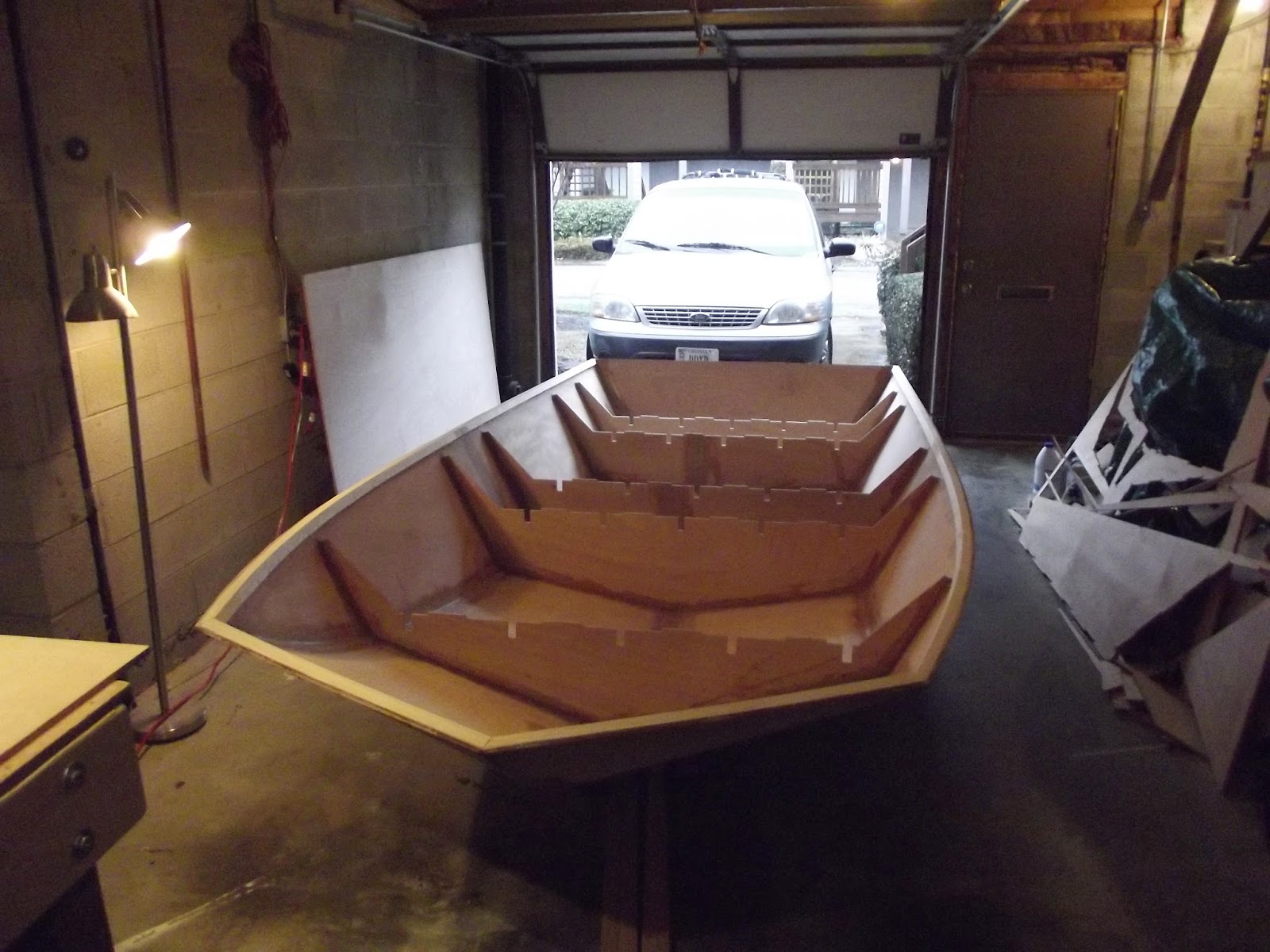 Dudley Dix Yacht Design Kevin's Garvey Progress