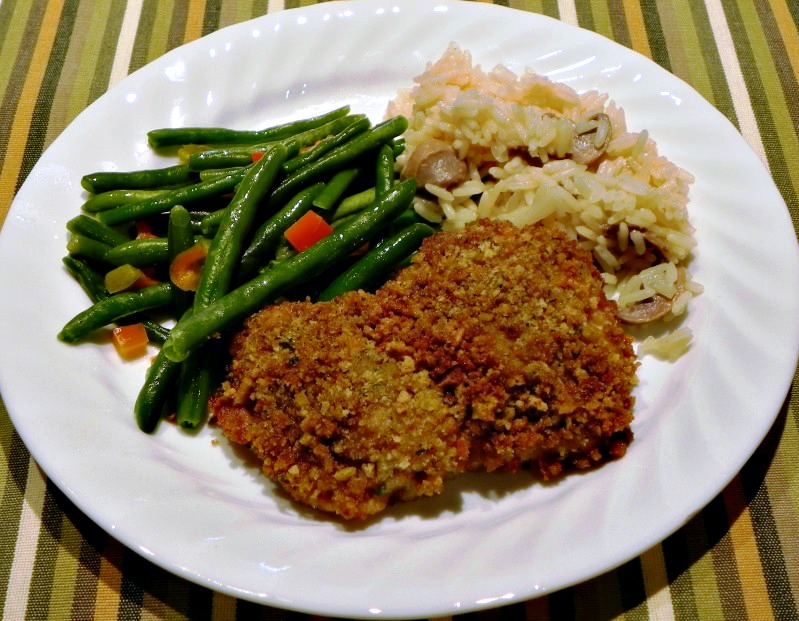 The Iowa Housewife Stuffing Coated Chicken
