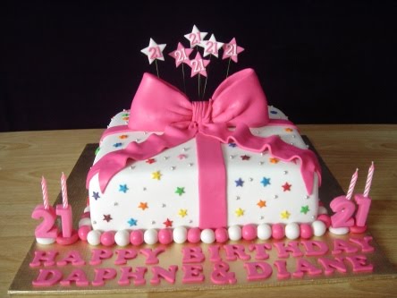 21st Birthday Cakes  Girls on 21st Birthday
