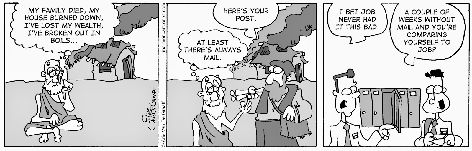 Ward Cartoonist Patience of Job