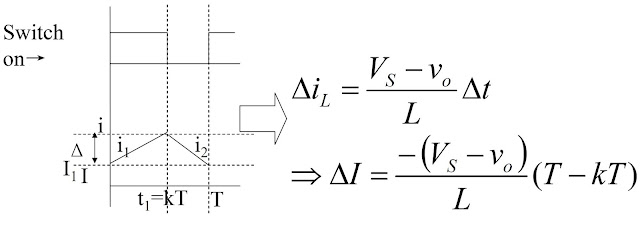 Power electronic converter: Boost Regulators – analysis of switch open