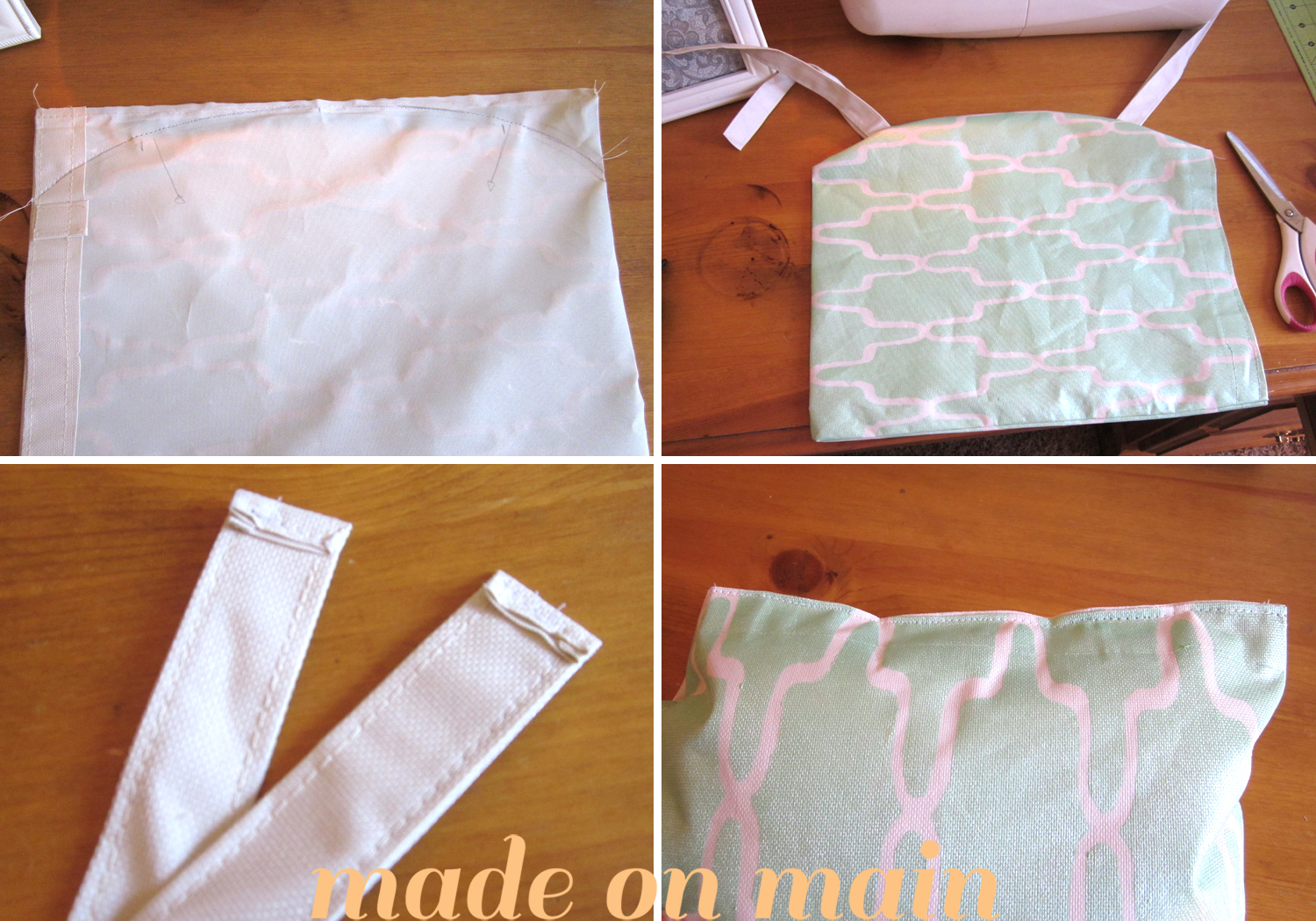 Made on Main Craft Confessions DOLLAR STORE CHAIR CUSHION