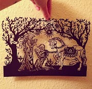 Instagram of the week: Beautiful paper cut outs by Laura Gilbert