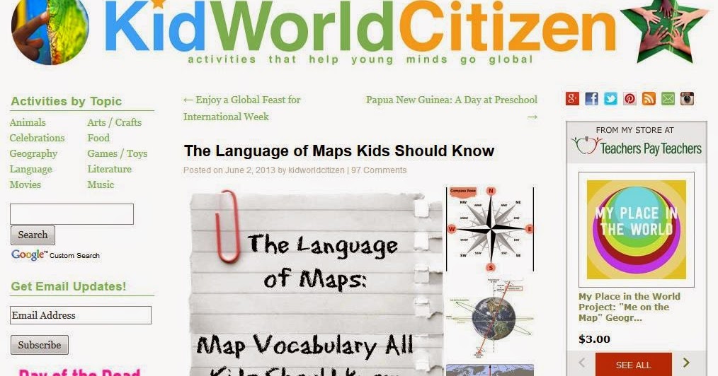 Spatialworlds: Grammar and vocabulary of geography