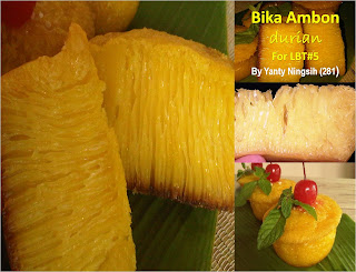 Bika Ambon Durian Bika Ambon Durian