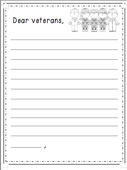 Number Names Worksheets 187 Veterans Day Math Worksheets Free Printable Worksheets For Pre Veteran Letter Template
