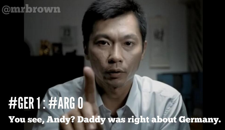 Andy's dad gambling