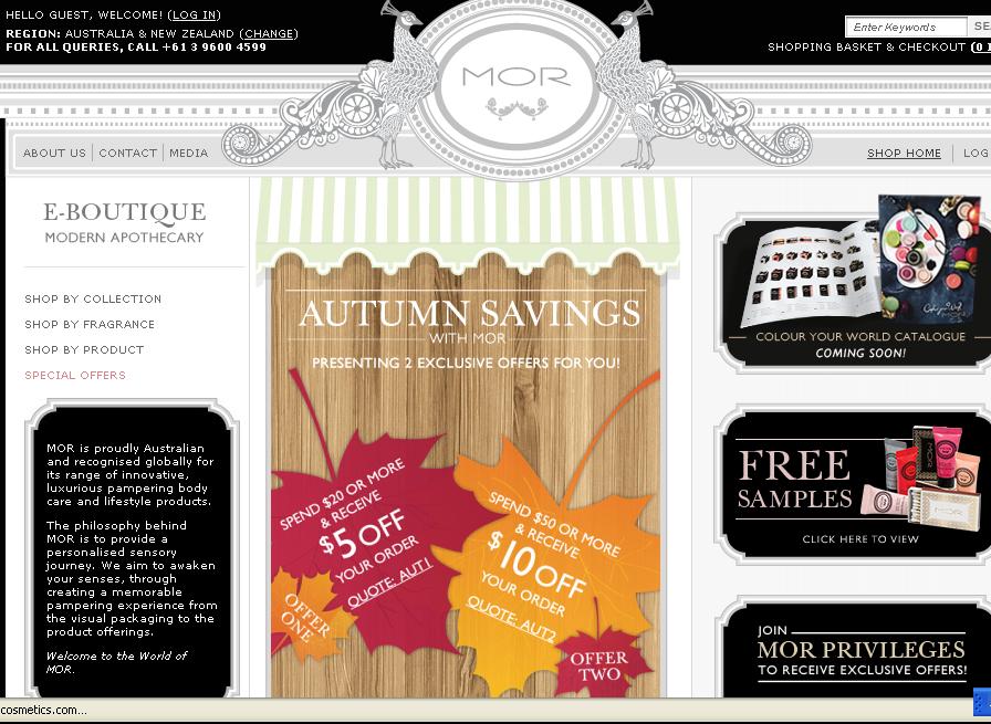 I Want A Little Bit of Everything MOR Aroma Candle GWP from David Jones