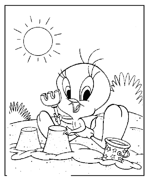 Tweety Bird Coloring Pages