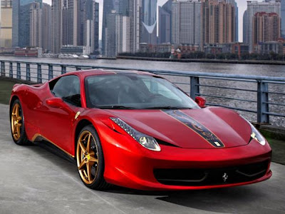 Edição especial Ferrari da 458 Italia para a china Edição especial Ferrari da 458 Italia para a china