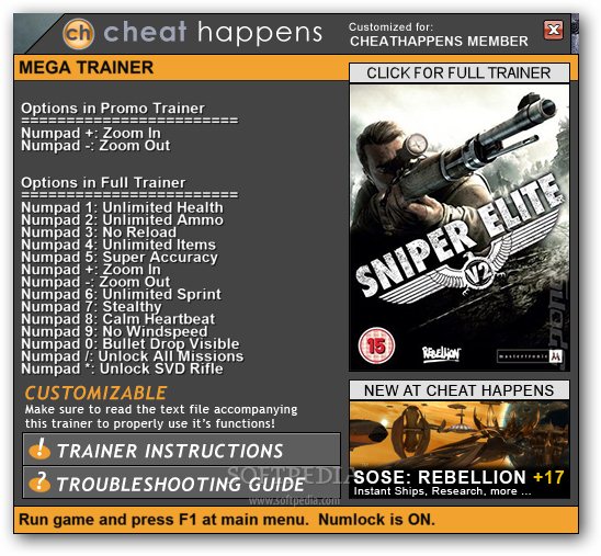 Sniper Elite V2 Activation Code [portable edition]