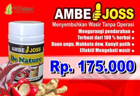 Ambejoss denature solusi pengobatan ambeien atau wasir dari de nature indonesia Ambejoss denature solusi pengobatan ambeien atau wasir dari de nature indonesia