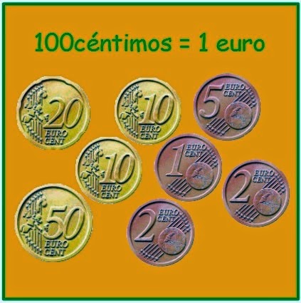 Resultado de imagen de euro igual a 100cÃ©ntimos