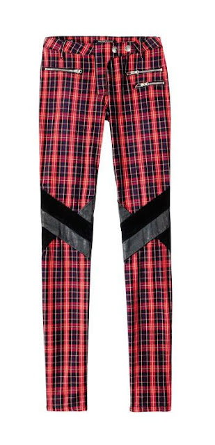 Plaid Trouses